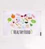 Hitech Enterprises Healthy Food Multicolor Paper Table Mats