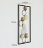 Hiten Rectangular Abstract Circle Wall Hanging