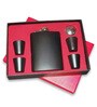 Matte Black Hip Flask Gift Pack