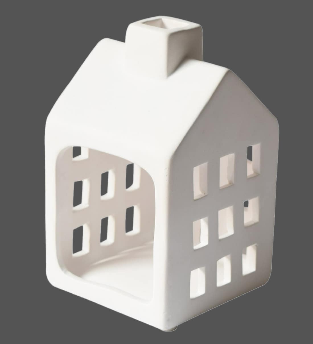 Buy White Ceramic Candle Holder by Home Artisan Online Candle Holders