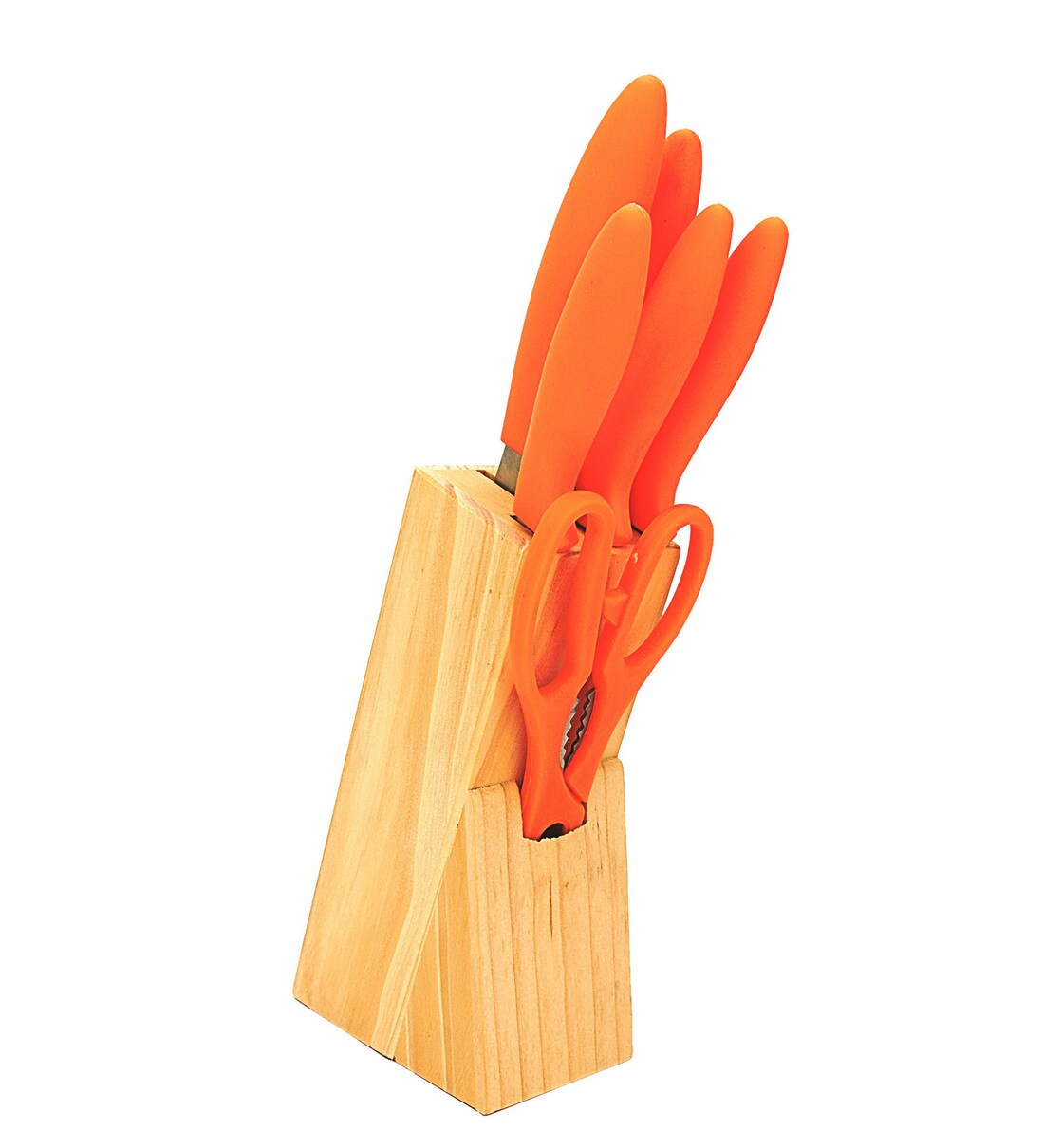 Buy Home Belle Knife with Wooden Block Set of 6 Online Discontinued