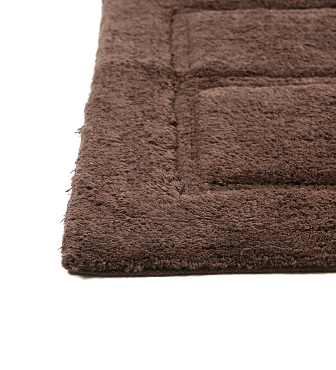 Buy Brown Cotton Max Absorbant Bath Mats 31.5 x 20 inches by HomeFurry