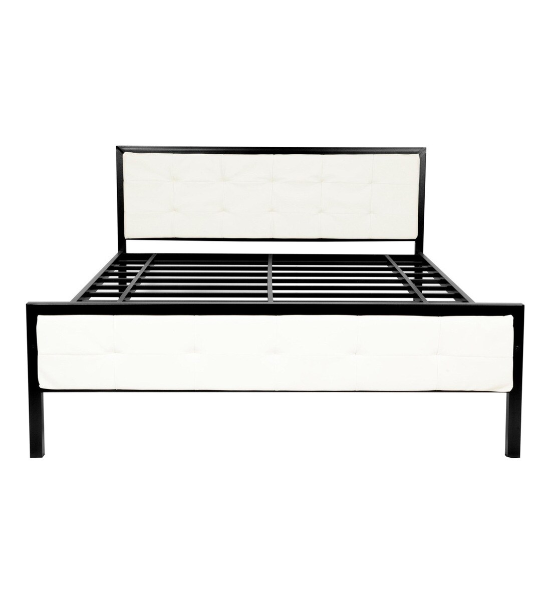 Buy Metallika Houston Queen Size Bed by Furniturekraft Online