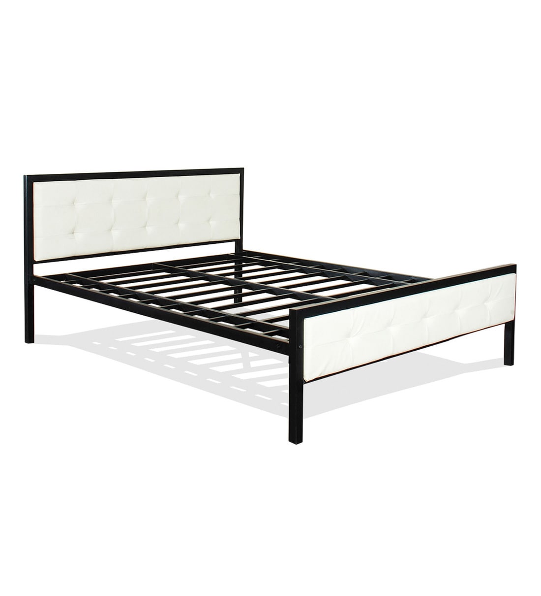 Buy Metallika Houston Queen Size Bed by Furniturekraft Online
