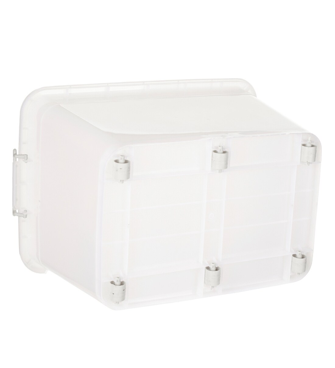 Buy 110 Litres with Wheels Plastic Storage Box, Set of 2 by Now & Zen