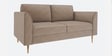 Host Velvet 2 Seater Sofa In Beige