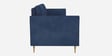 Host Velvet 2 Seater Sofa In Navy Blue
