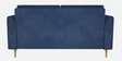 Host Velvet 2 Seater Sofa In Navy Blue
