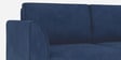 Host Velvet 2 Seater Sofa In Navy Blue