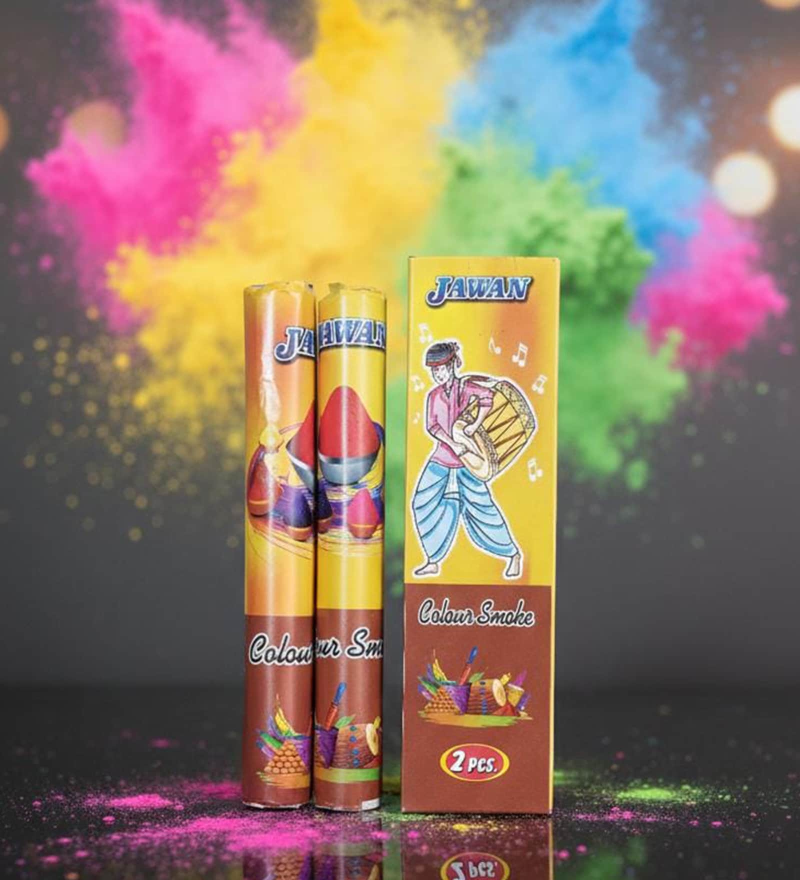 Holi Color Smoke (Pack Of 2) Holi Color Smoke (Pack Of 2)
