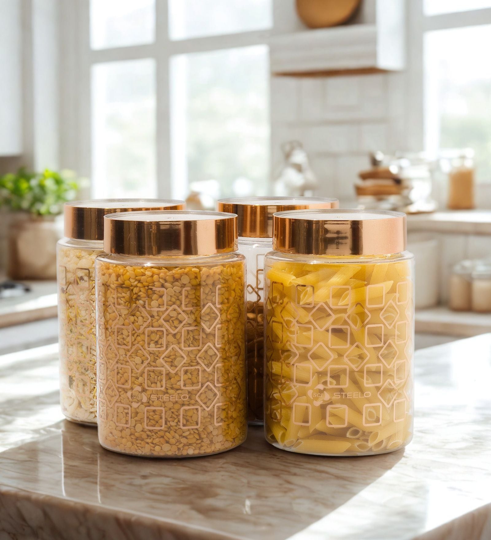 Homely Deluxe Container 1000ML | 4pcs Set