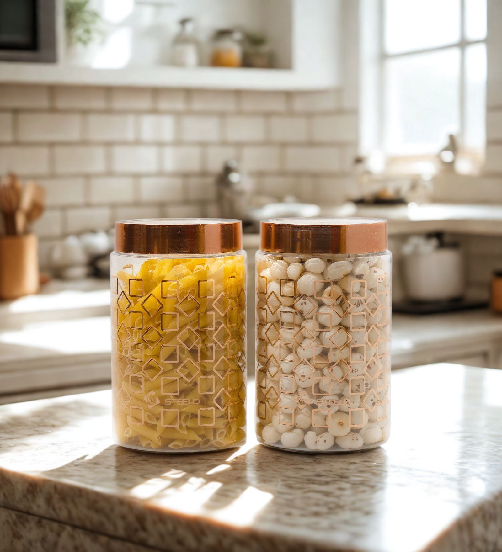 Homely Deluxe Container 1500ML | 4pcs Set | Short