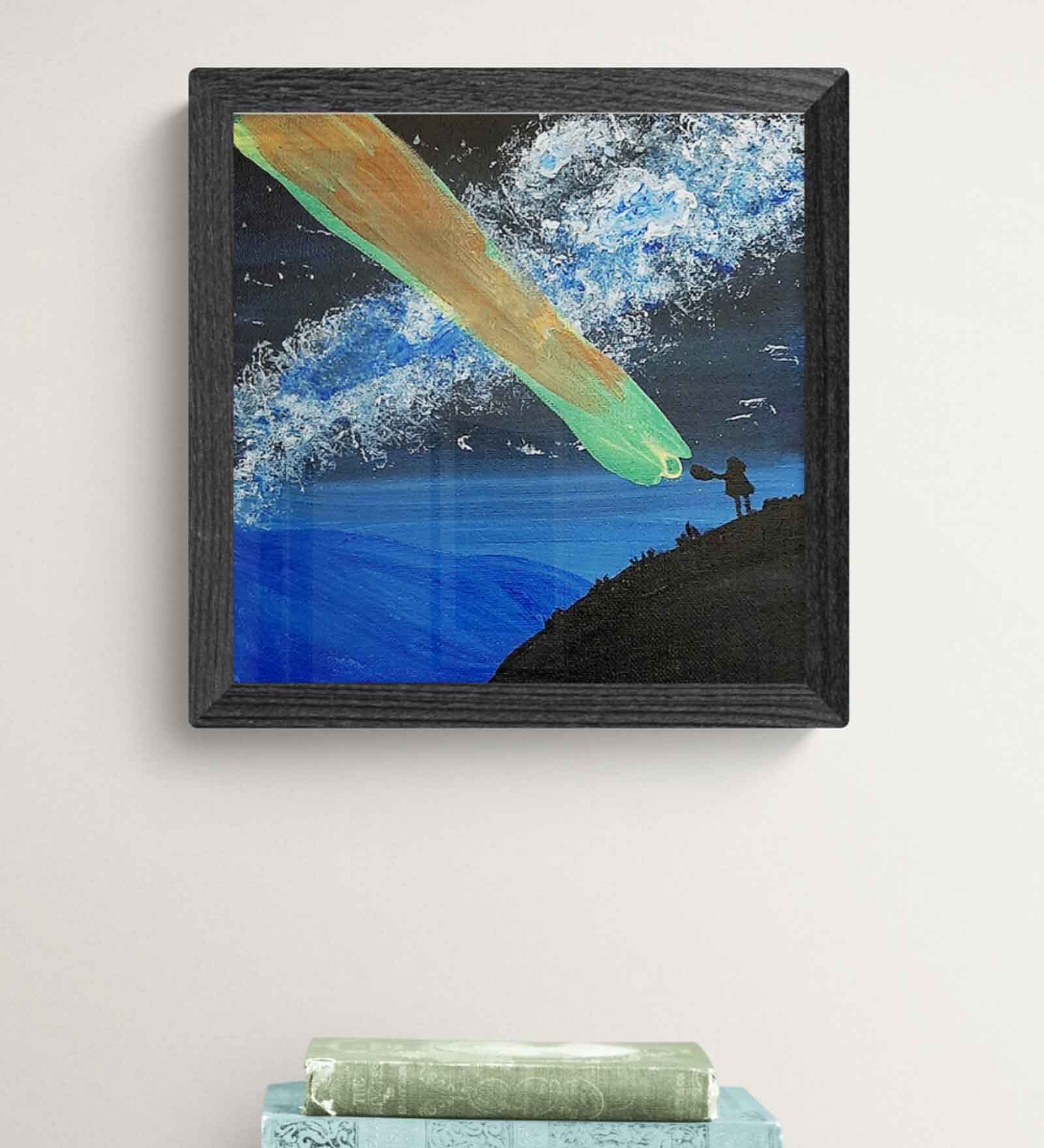 Hope Handmade Acrylic Paint On Canvas Unframed