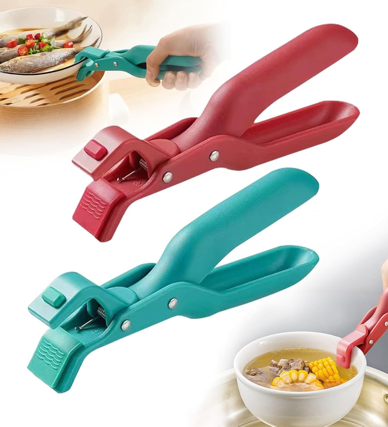 Assorted Hot Bowl Dish Plate Gripper Clips