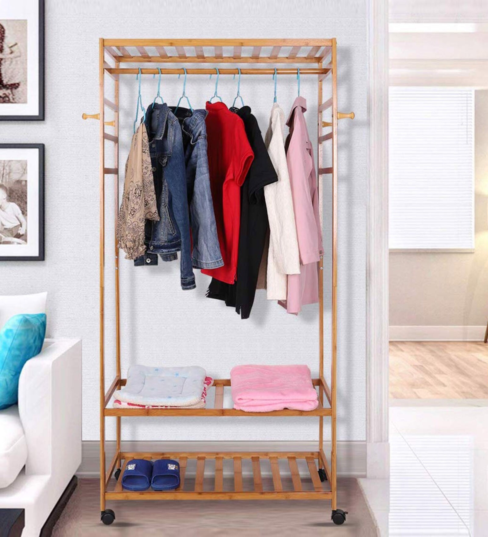 Buy Wooden Brown Coat Stand by House of Quirk at 6 OFF by House of