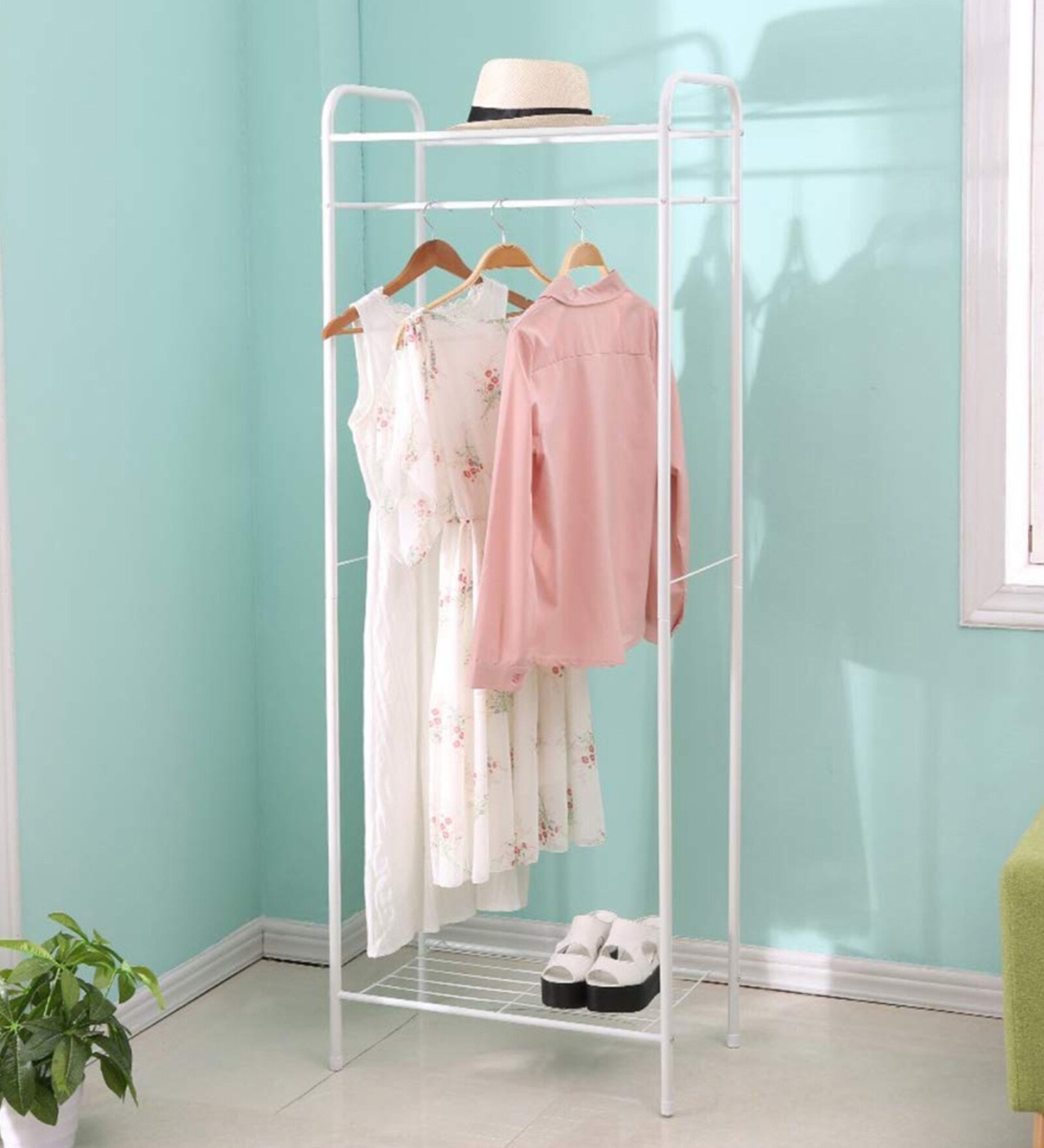 Buy Stainless Steel White Coat Stand by House of Quirk at 9 OFF by