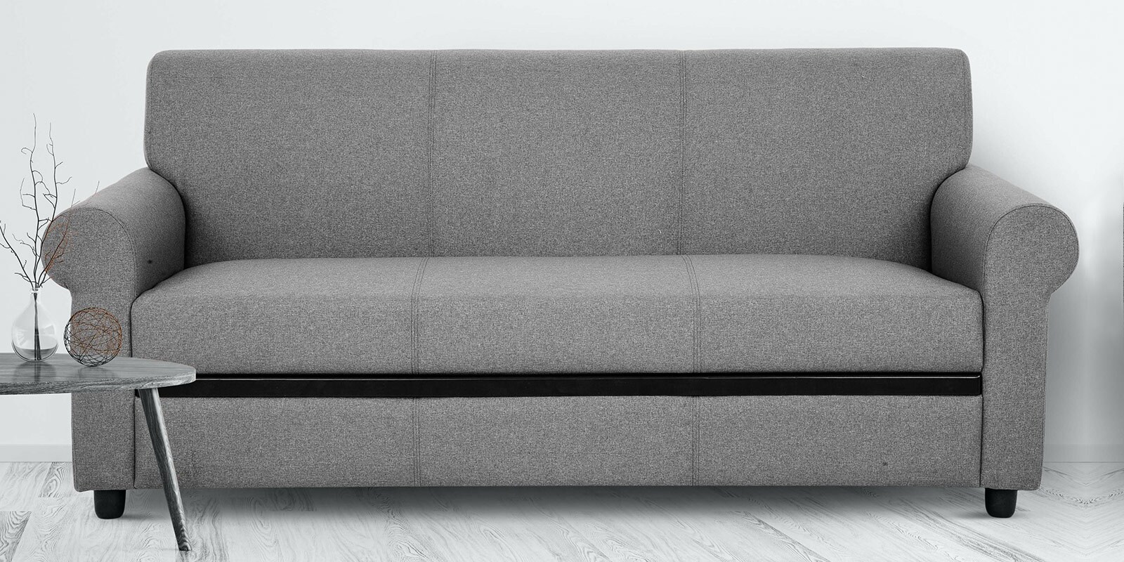 Houston 3 Seater Sofa in Grey Colour