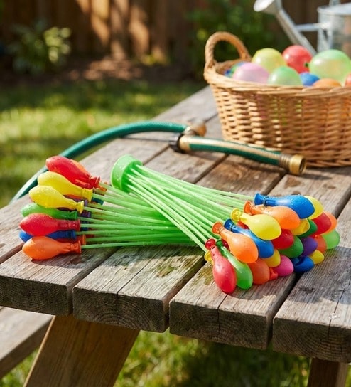 Holi Water Balloon/Quick Water Filling Balloons for Kids Boys, Girls | Pack of 2