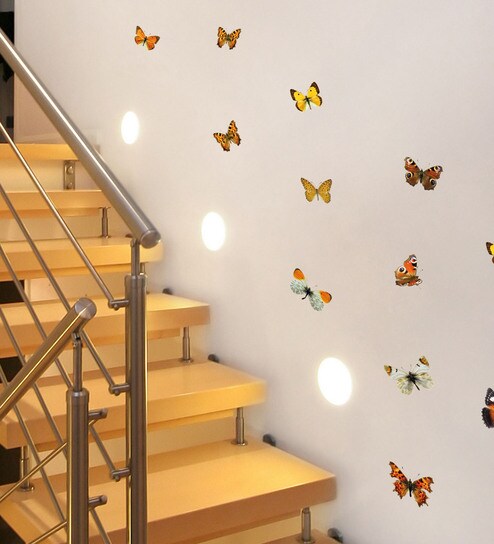 Buy Vinyl Butterflies Wall Sticker By Home Decor Line Online