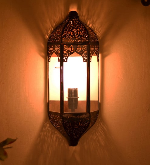 Metal Candle Light (Copper Finish)
