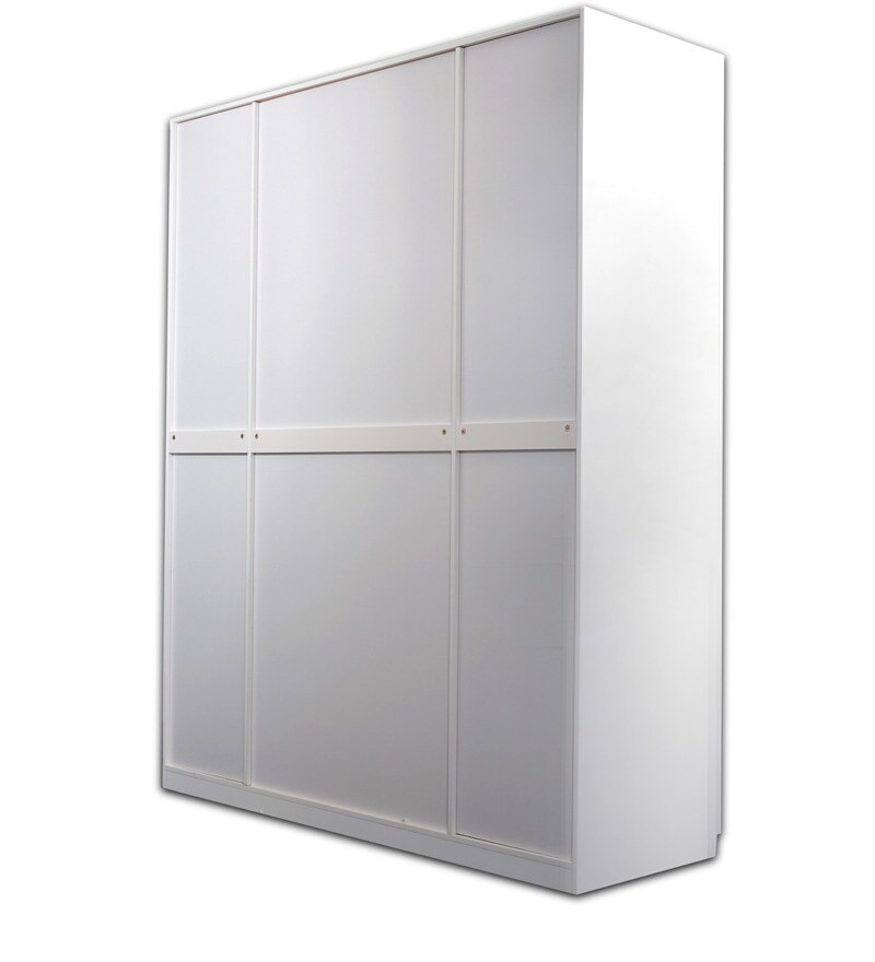 Buy Aspen High Gloss Four Door Wardrobe by HomeTown Online - Modern 4 ...