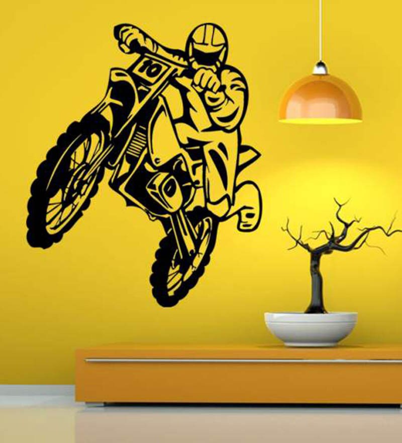 Buy Hoopoe Decor Bike Rider No 10 Vinyl 