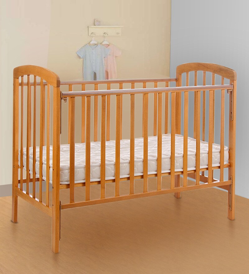 light timber cot