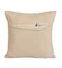Brown Velvet Embroidered 16X16 Inches 2Pcs Cushion Covers