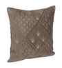Grey Velvet Embroidered 16X16 Inches 2Pcs Cushion Covers