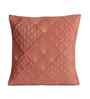 Maroon Velvet Embroidered 16X16 Inches 2Pcs Cushion Covers