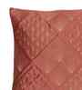 Maroon Velvet Embroidered 16X16 Inches 2Pcs Cushion Covers