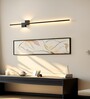 Holden 600mm Linear Wall Light Black Body Dual Spot Tri-Color LED Modern Decorative Wall Lamp for Living Room Bedroom