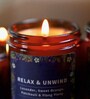 Holiday Lavender Scented Candle A Peaceful Christmas in a Glass Jar