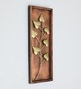 Iron Holly Leaf Multicolour Floral Wall Art