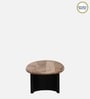 Holmes Solid Wood Coffee Table In Natural & Black Finish