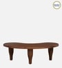 Holmes Solid Wood Coffee Table In Teak Finish