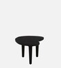 Holmes Solid Wood Nesting Coffee Table Set In Black Finish  (Set of 2)