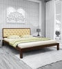 Venus Queen Bed in Brown Colour