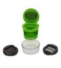 Green ABS Plastic Garlic Chopper with 2 Different Blades