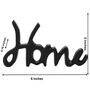 Home Black Aluminium Showpiece