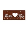Home Brown Engineered Wood 7 Hooks Key Holder