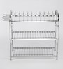 Stainless Steel 18.8 x 10 Inches Utensil Holder