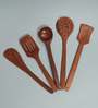 Home Creations Wooden 10 Pcs Kitchen Cooking Tool Set