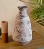 (1Pc) Pink & Grey Terracotta Decorative Vase For Room Decor Aesthetic