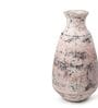 (1Pc) Pink & Grey Terracotta Decorative Vase For Room Decor Aesthetic