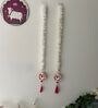 Home
Entrance White & Purple Handmade Toran