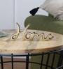 Home Gold Aluminium Showpiece