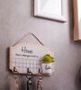 Home is where your heart is 3 Hook Wall Keyhooks