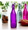 Bormioli Rocco Rocco Giara Purple Glass 1000 ML Bottle