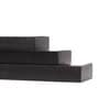 Home Sparkle Black Shelf Set Of 4